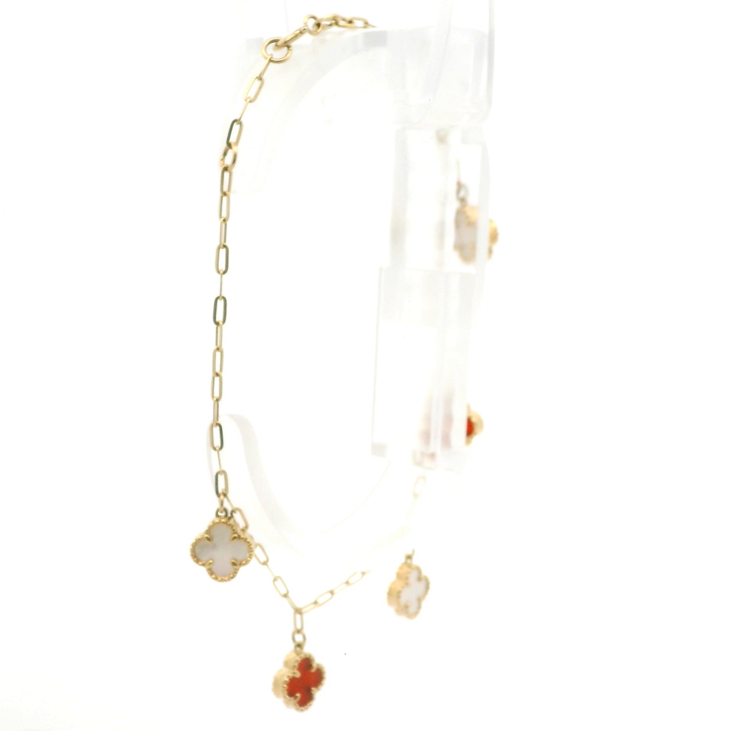 Merry & Bright Clover Charm Bracelet 0460051