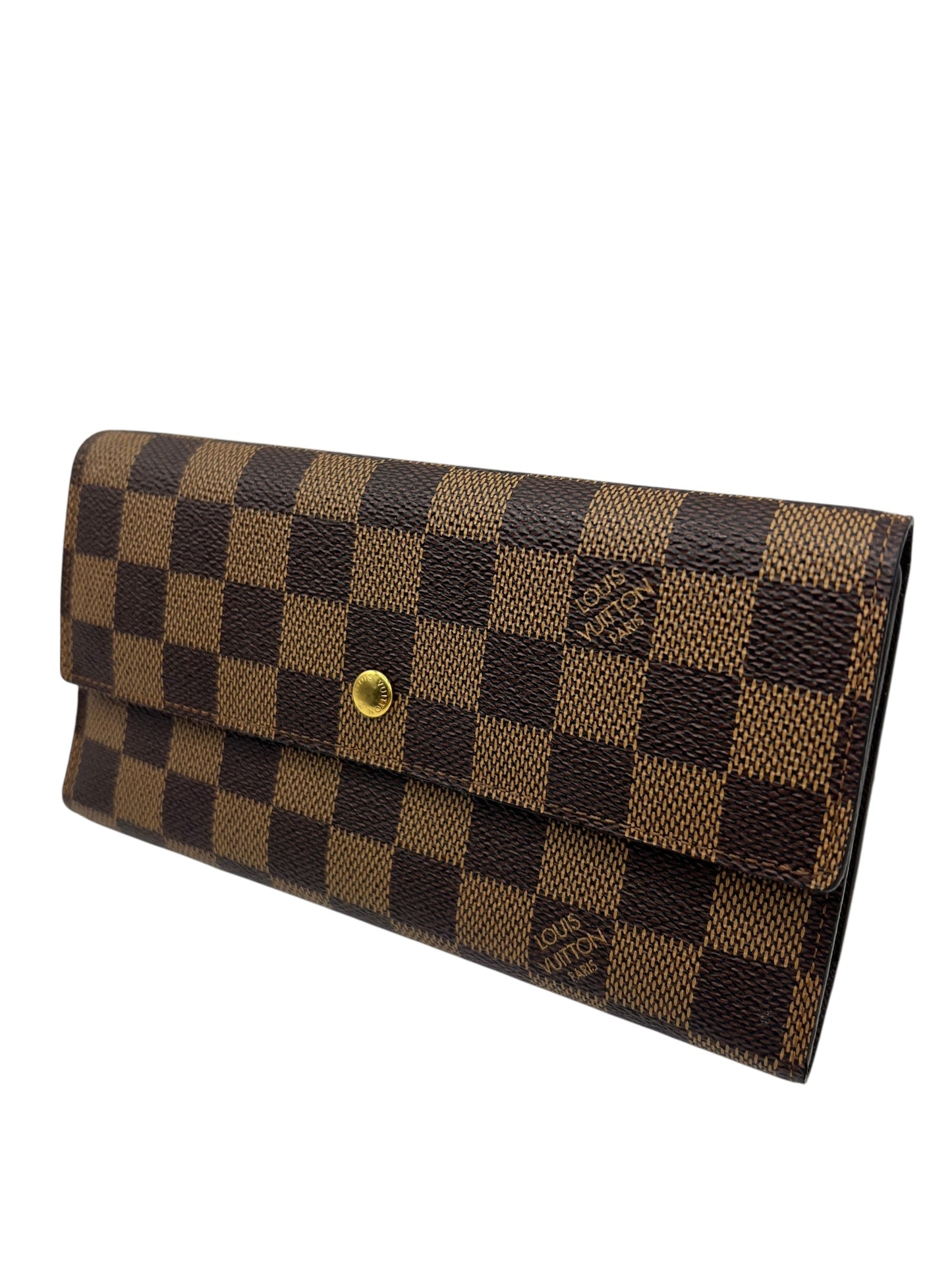 Louis Vuitton Sarah Damier Ebene Wallet #1316061