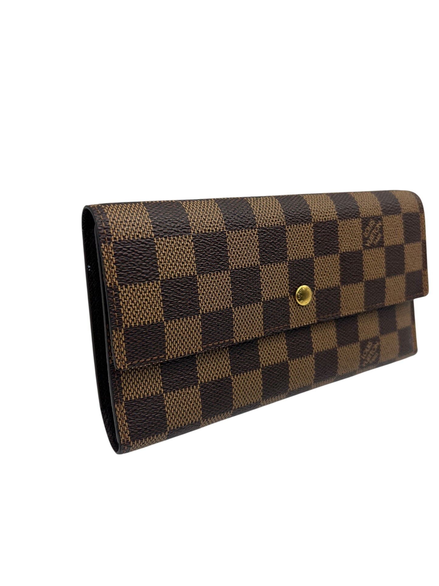 Louis Vuitton Sarah Damier Ebene Wallet #1316061