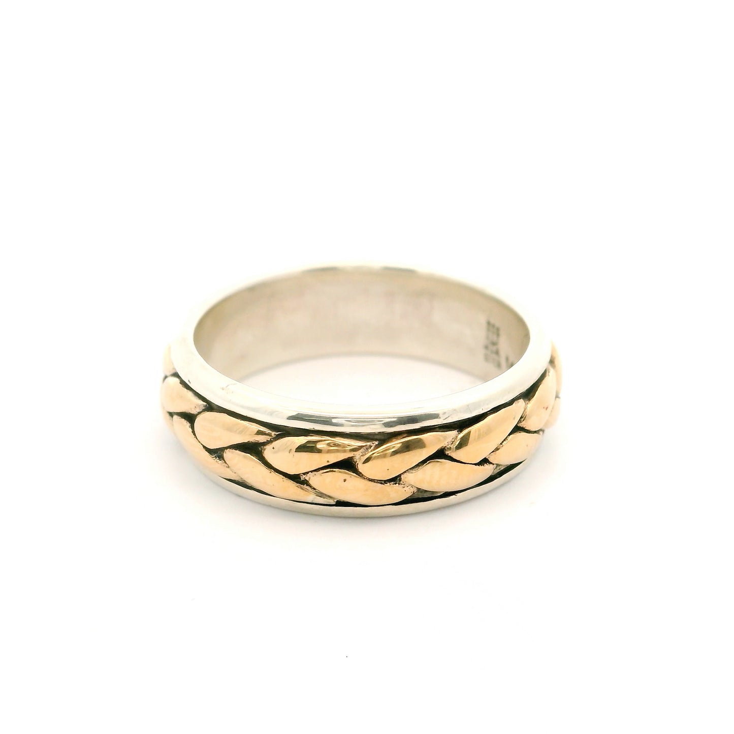 James Avery Braided Ring Size 6.5 0459401