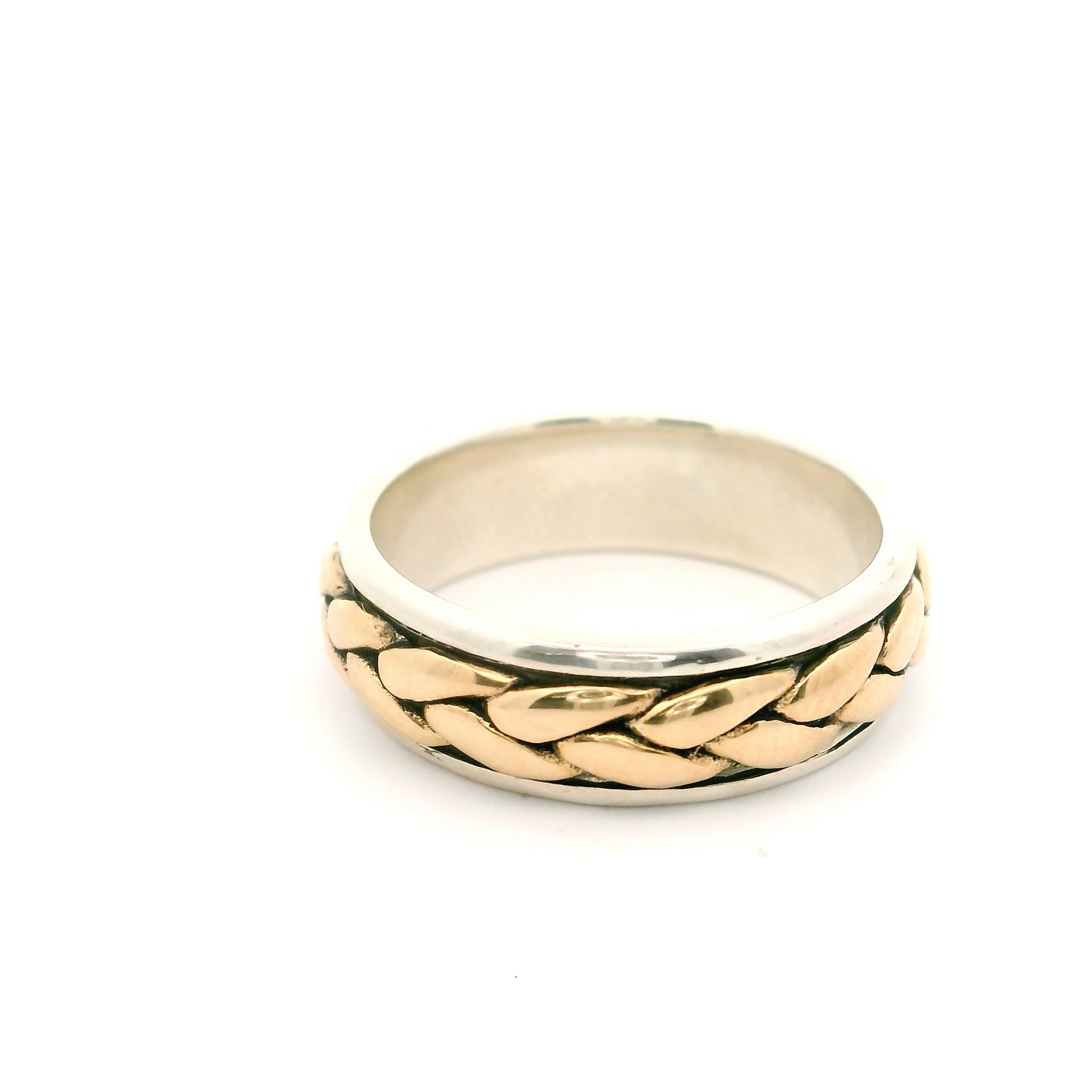 James Avery Braided Ring Size 6.5 0459401