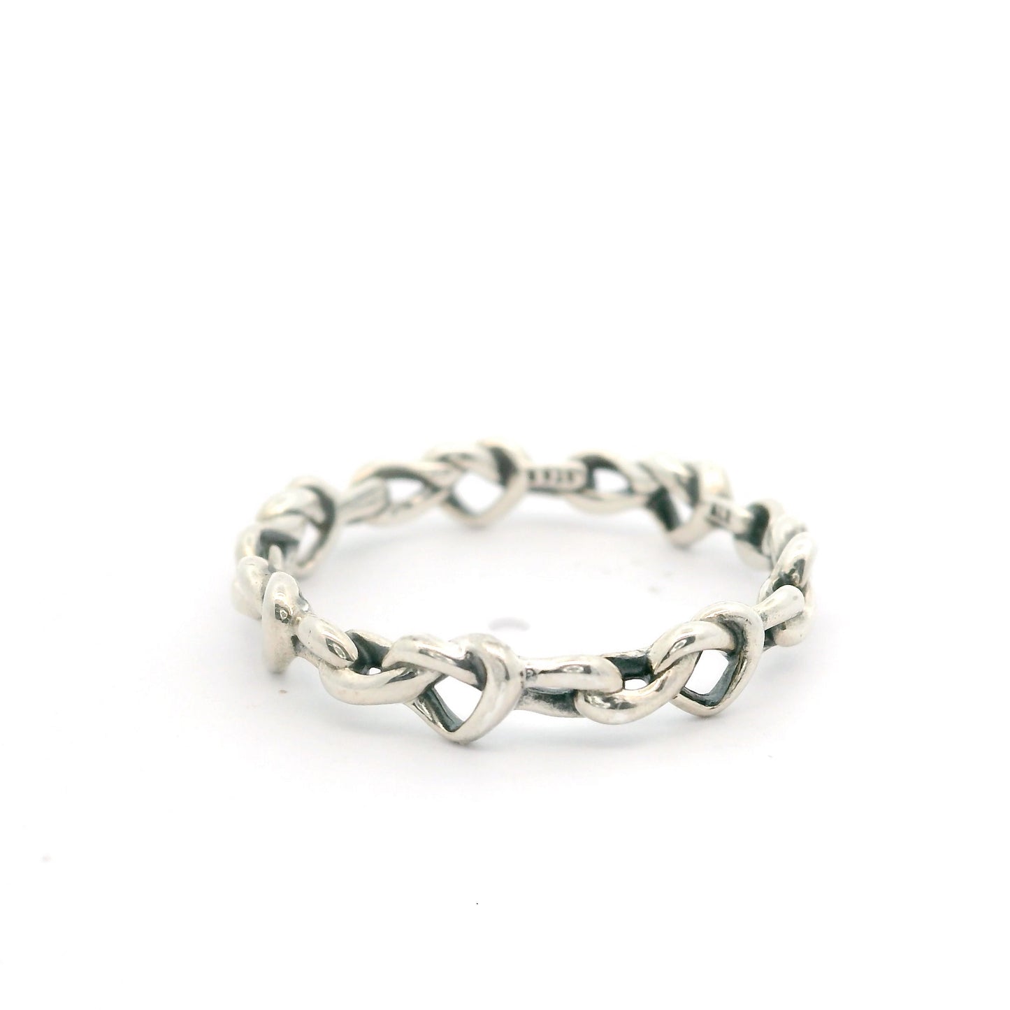 Pandora Knotted Hearts Ring Size 8 0458745
