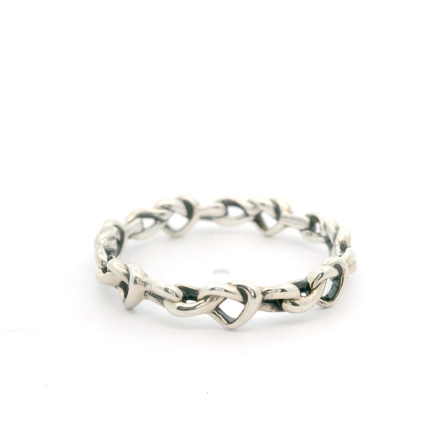 Pandora Knotted Hearts Ring Size 8 0458745