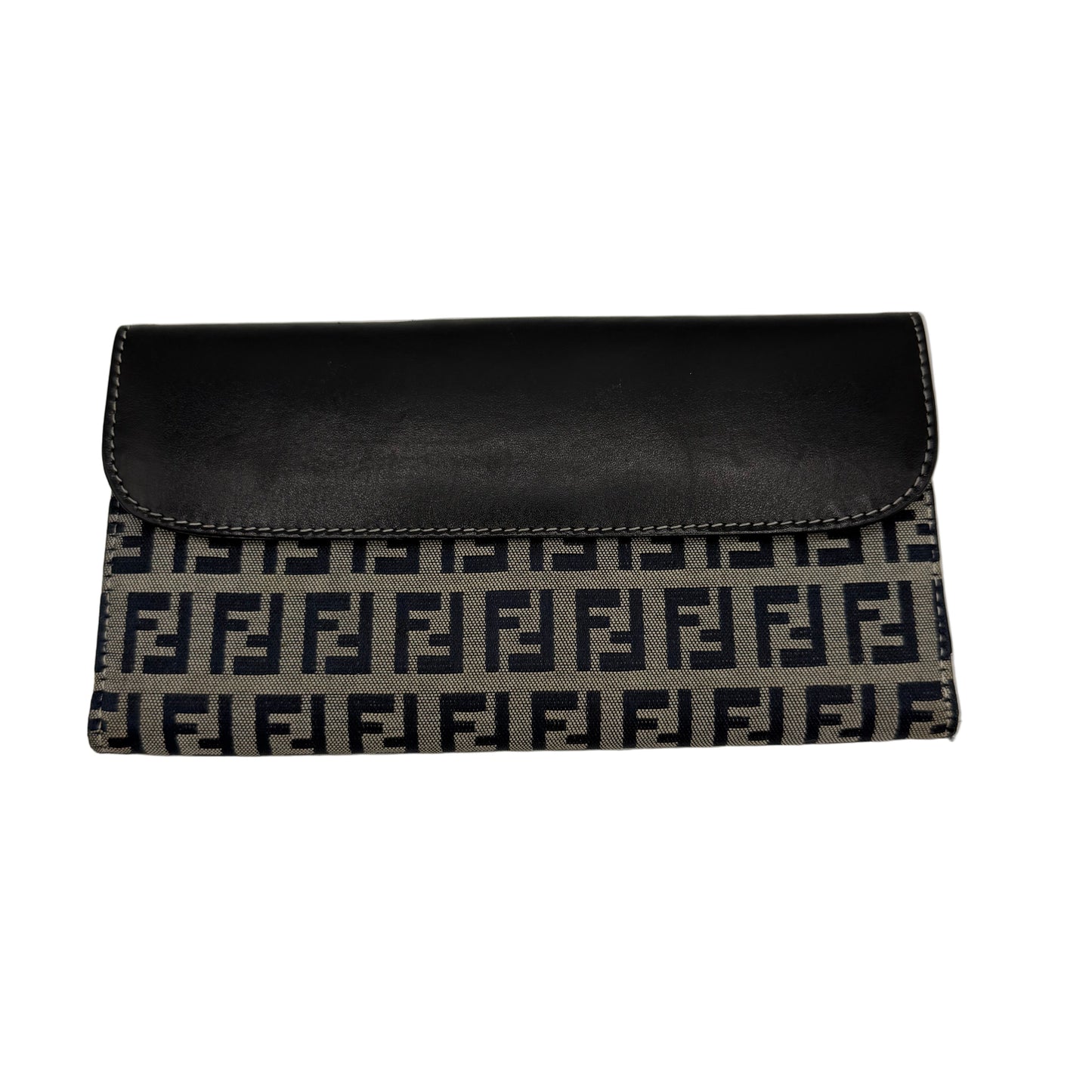 Fendi Zucchino Canvas Long Wallet 1408075