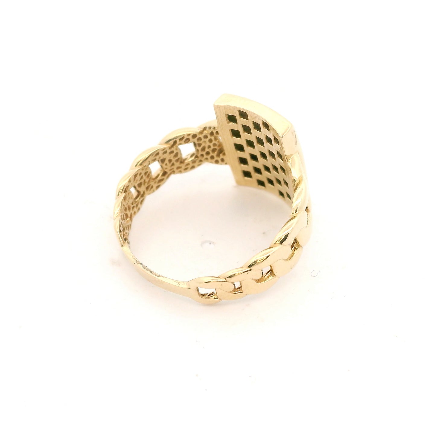 Signet S Chain Ring Size 8 0191662