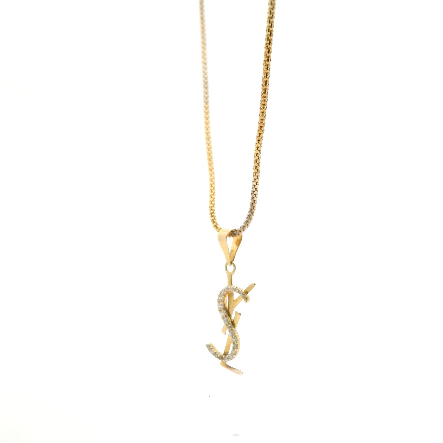 Designer Inspired YSL Necklace with Pendant 0250497-19