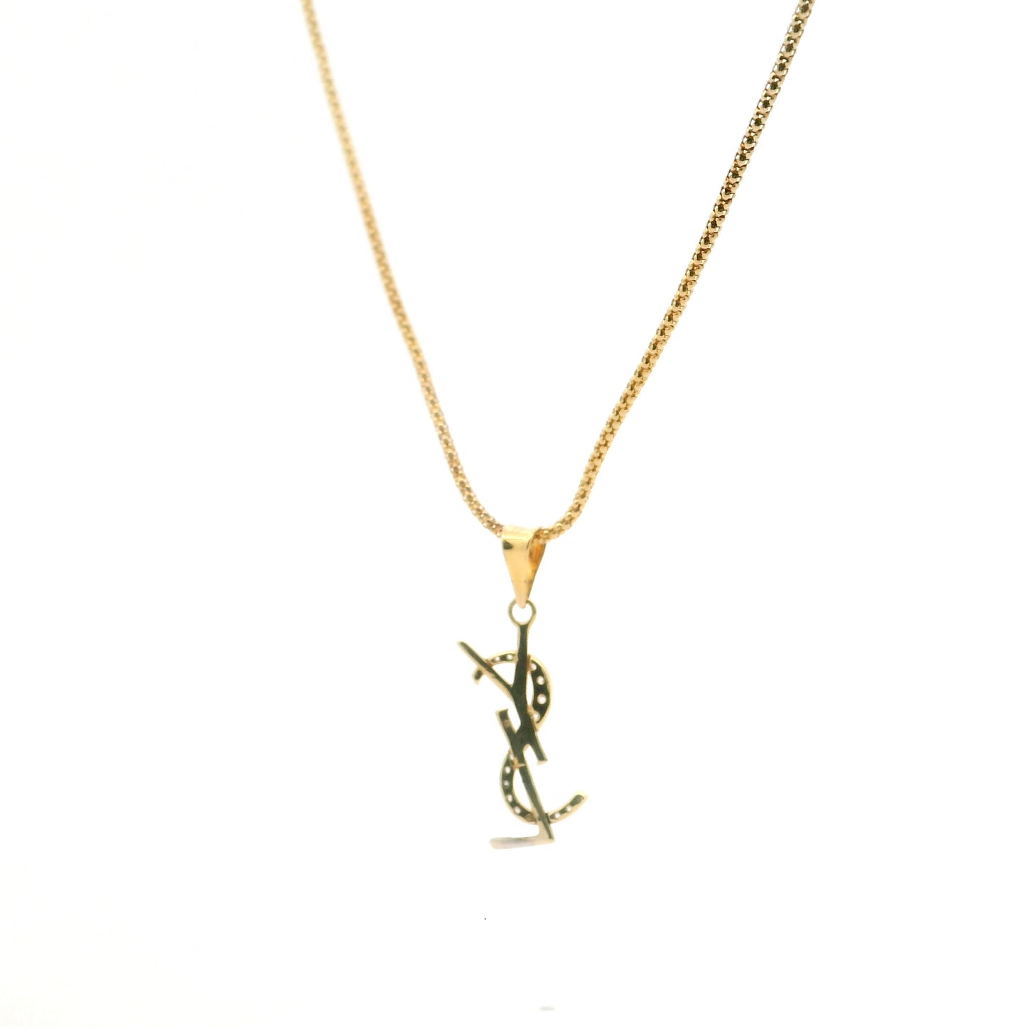 Designer Inspired YSL Necklace with Pendant 0250497-19
