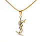 Designer Inspired YSL Necklace with Pendant 0250497-19