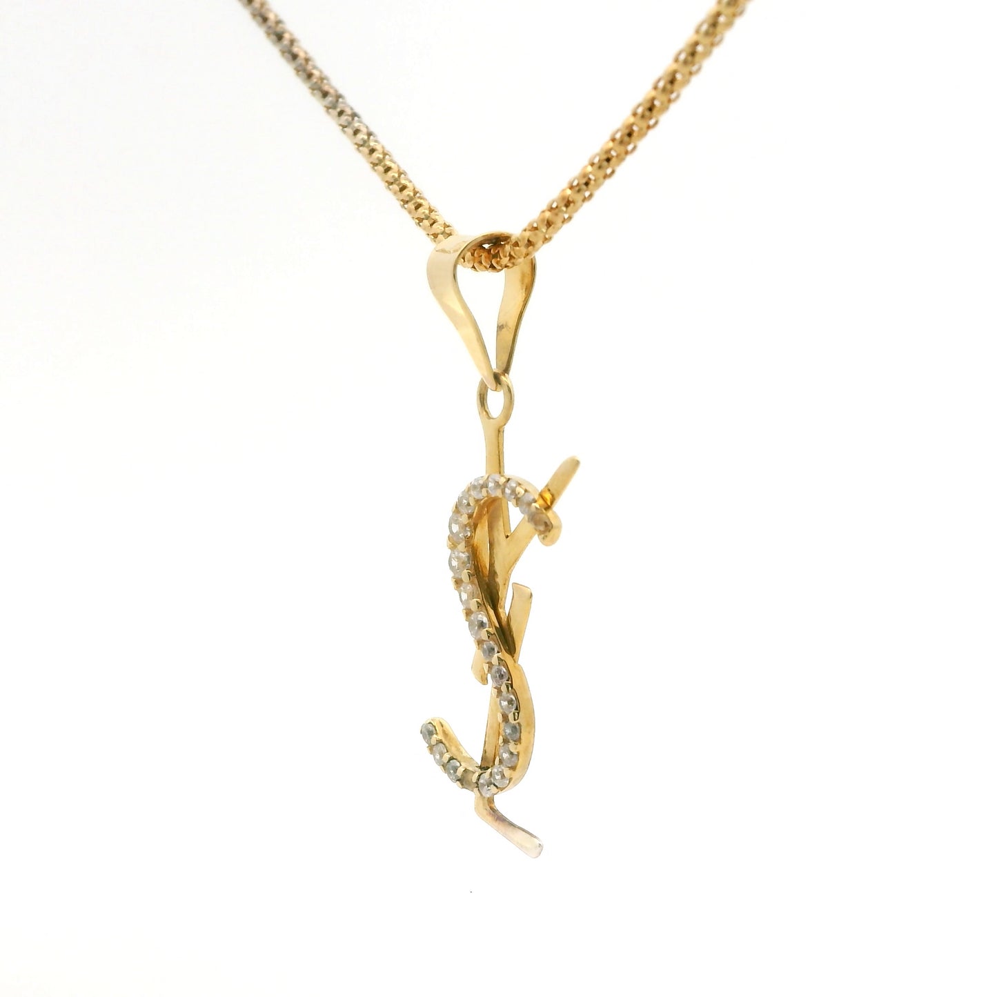 Designer Inspired YSL Necklace with Pendant 0250497-19