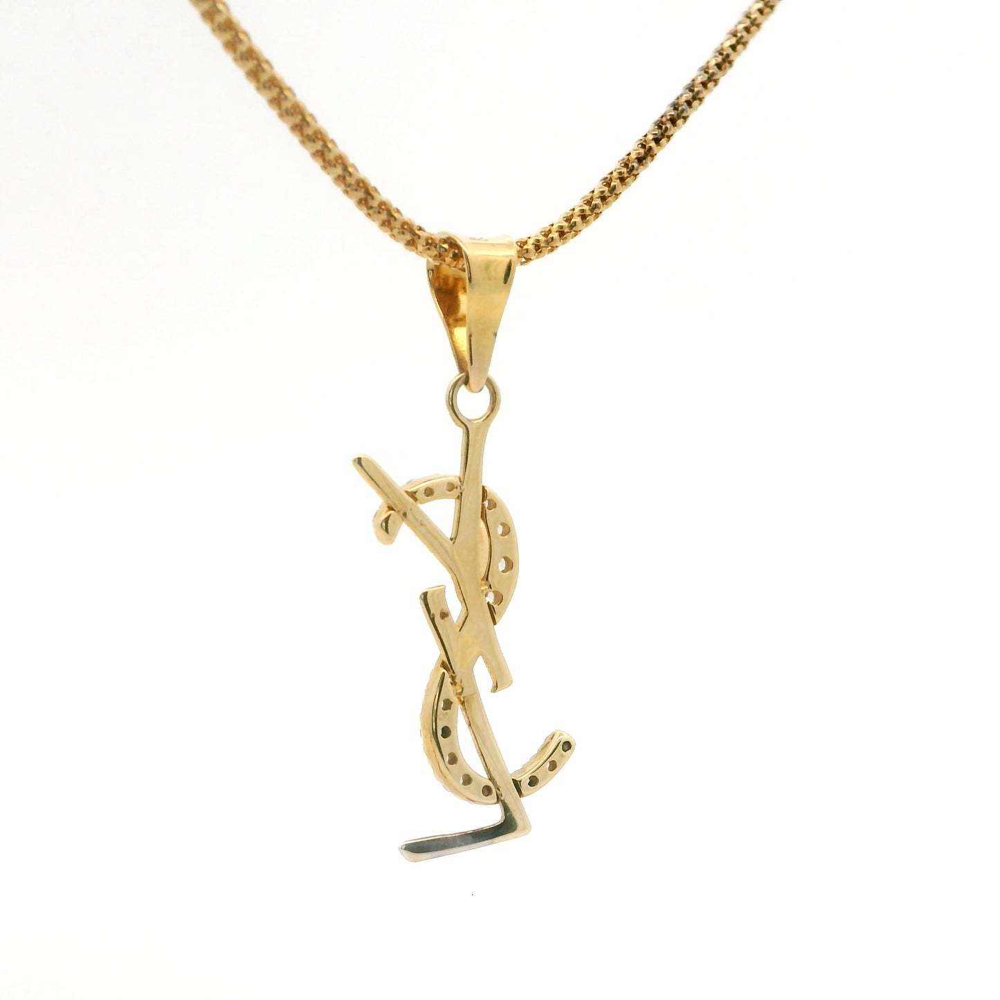 Designer Inspired YSL Necklace with Pendant 0250497-19