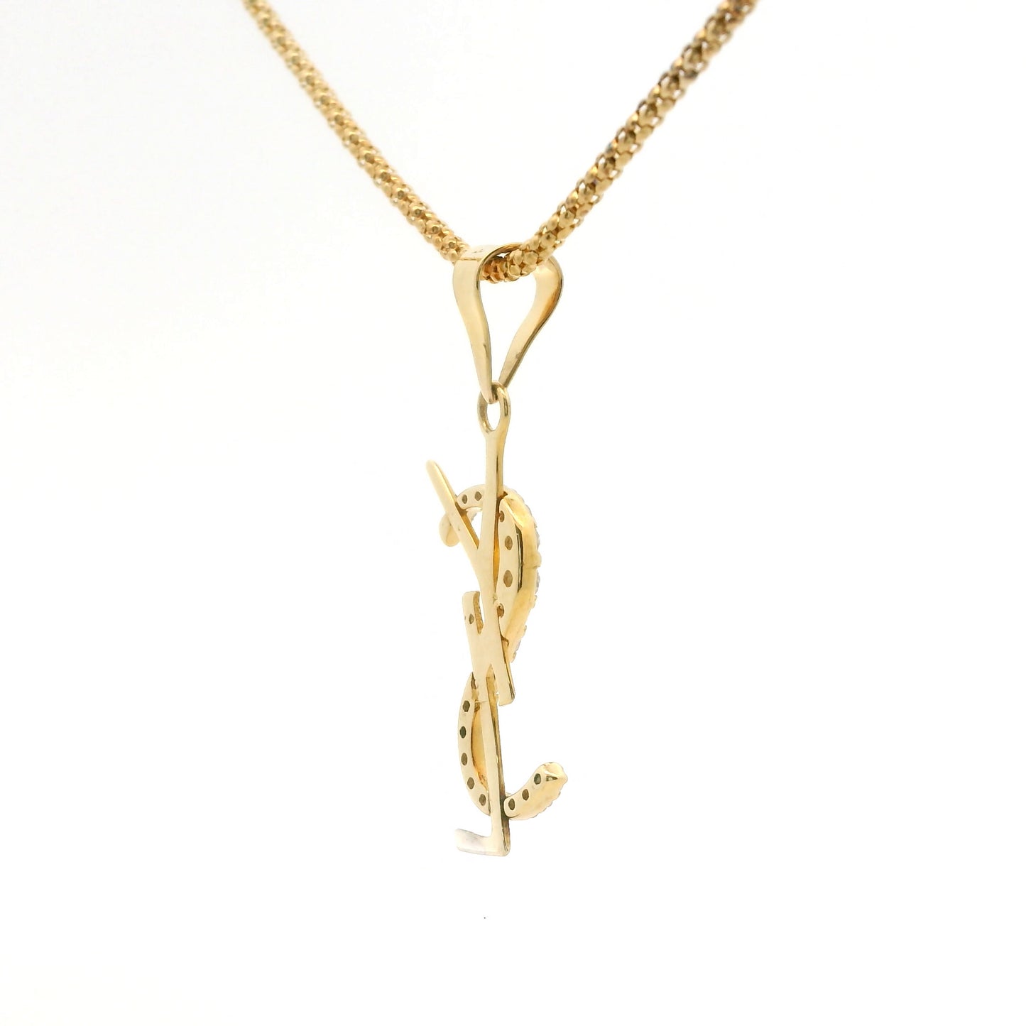 Designer Inspired YSL Necklace with Pendant 0250497-19