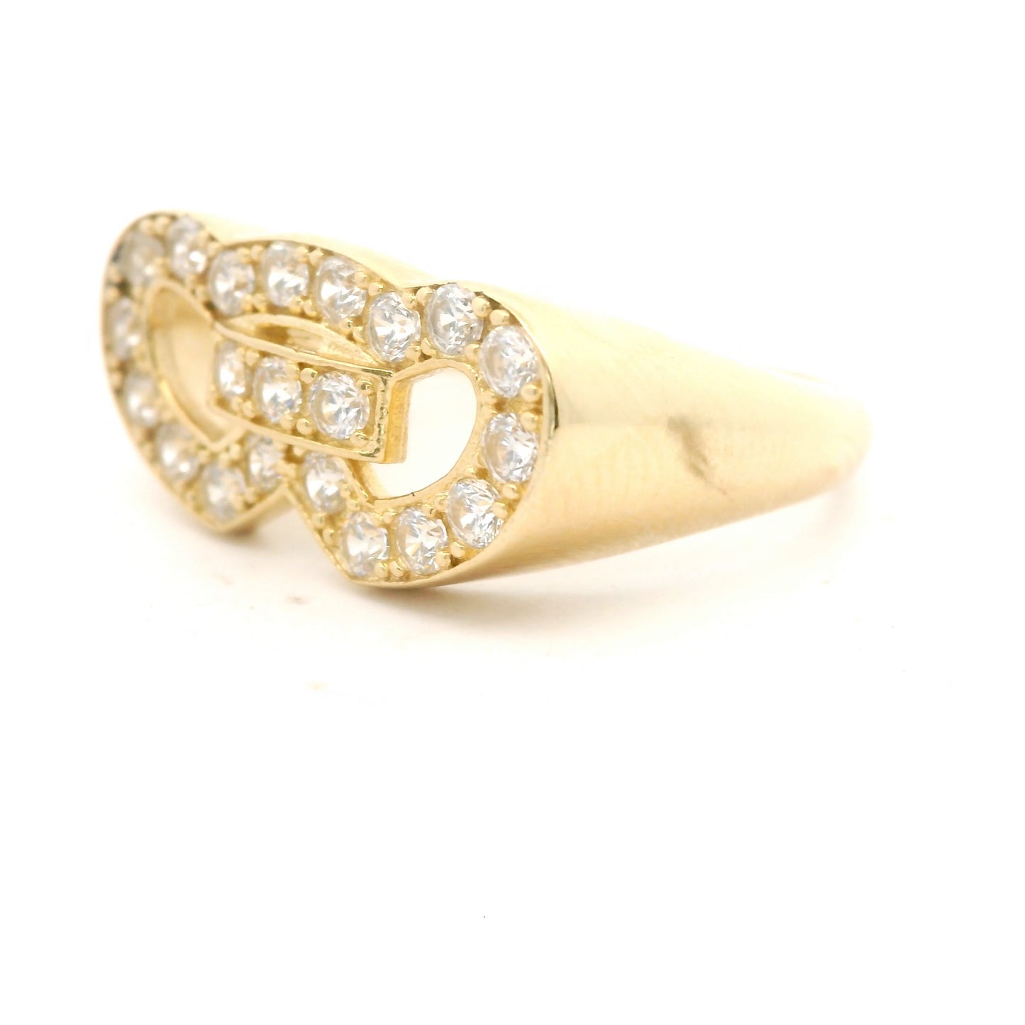 Hearts Connected Ring Size 7 0250860