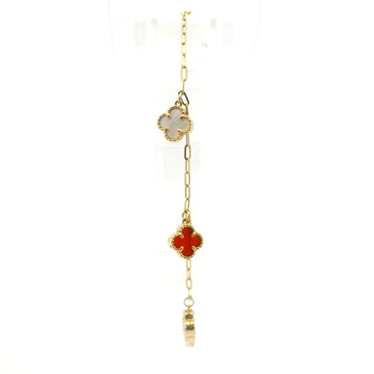 Merry & Bright Clover Charm Bracelet 0460051