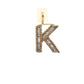 K Initial Pendant 0460165