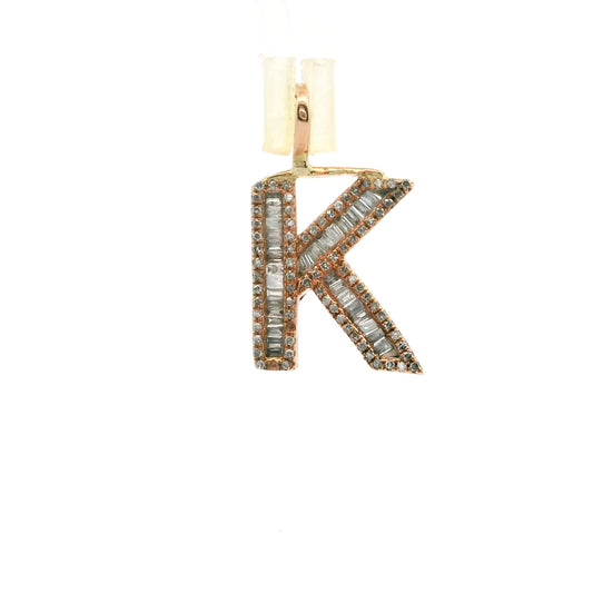 K Initial Pendant 0460165