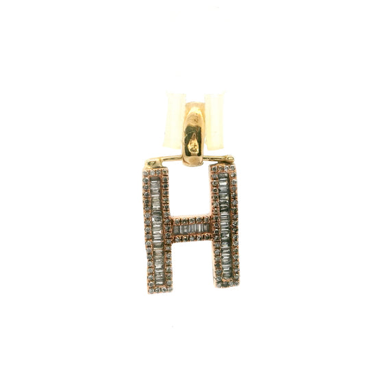 H Initial Pendant 0460166