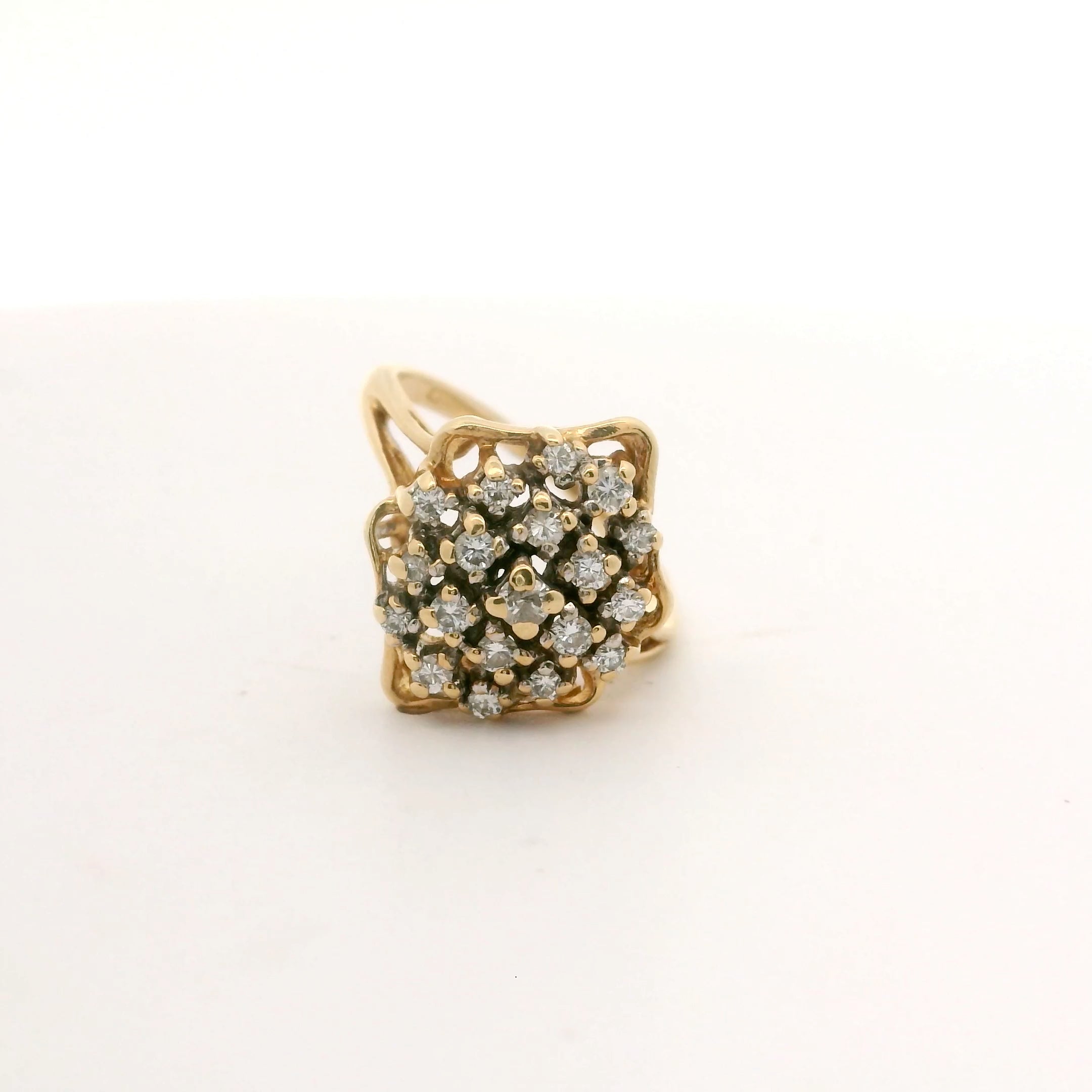 The Golden Cocktail Ring Size 4 0628087-12