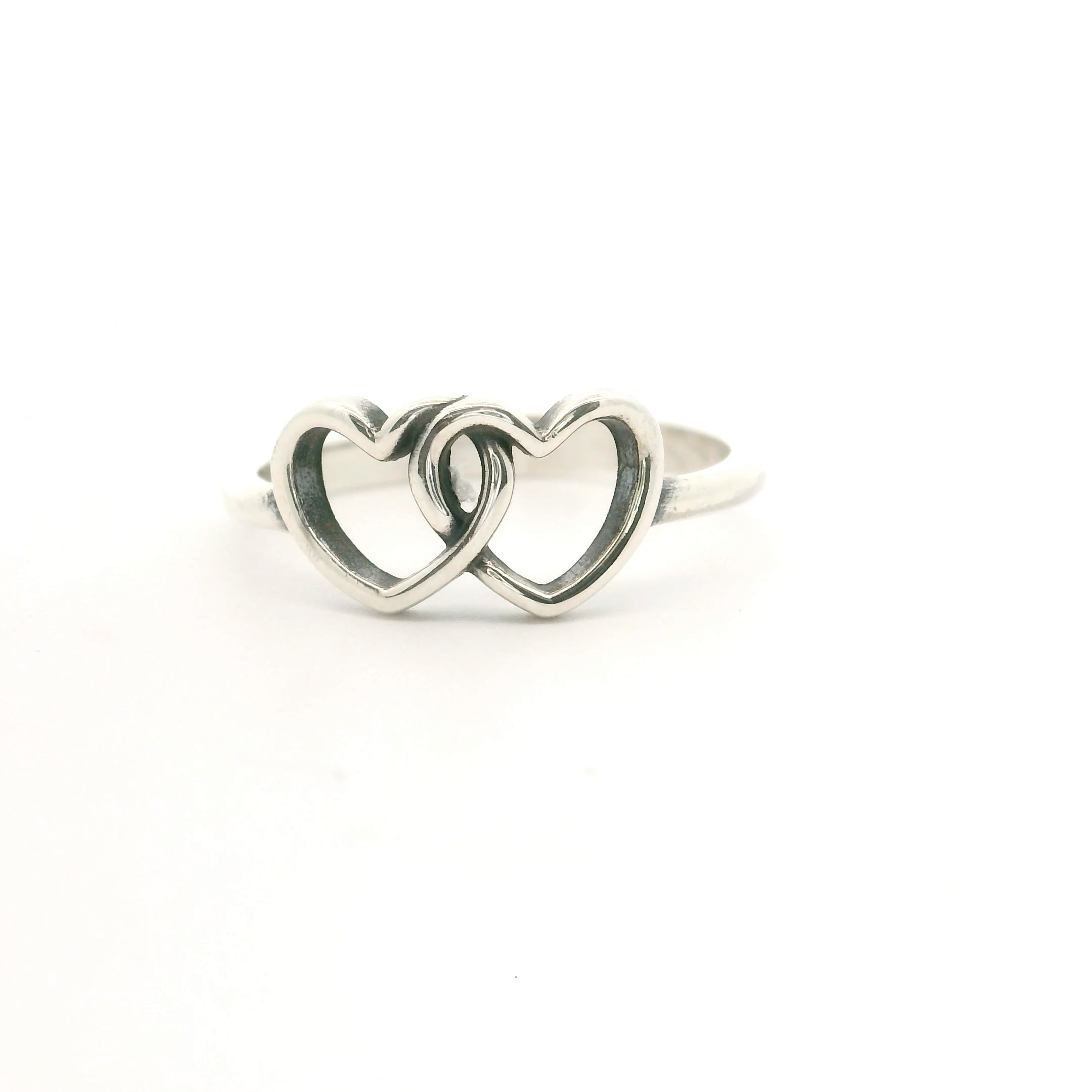 Interlocked Heart Ring Size 7 0632158-5