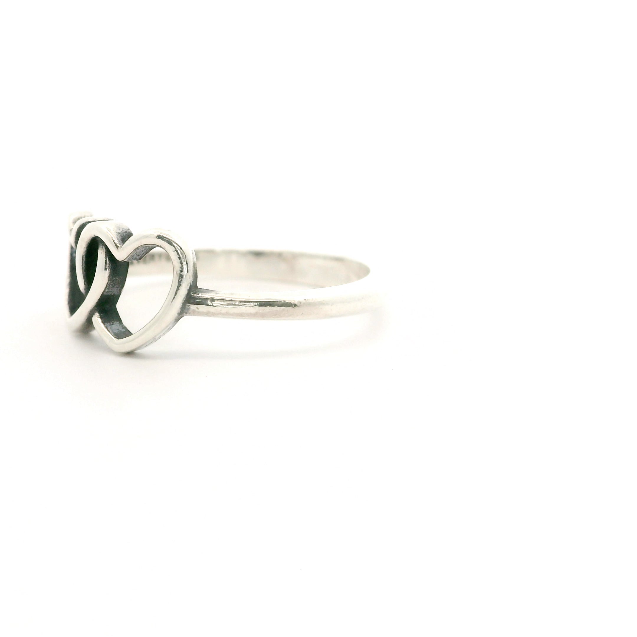 Interlocked Heart Ring Size 7 0632158-5