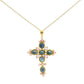 My Spring Garden Cross Necklace 0831555