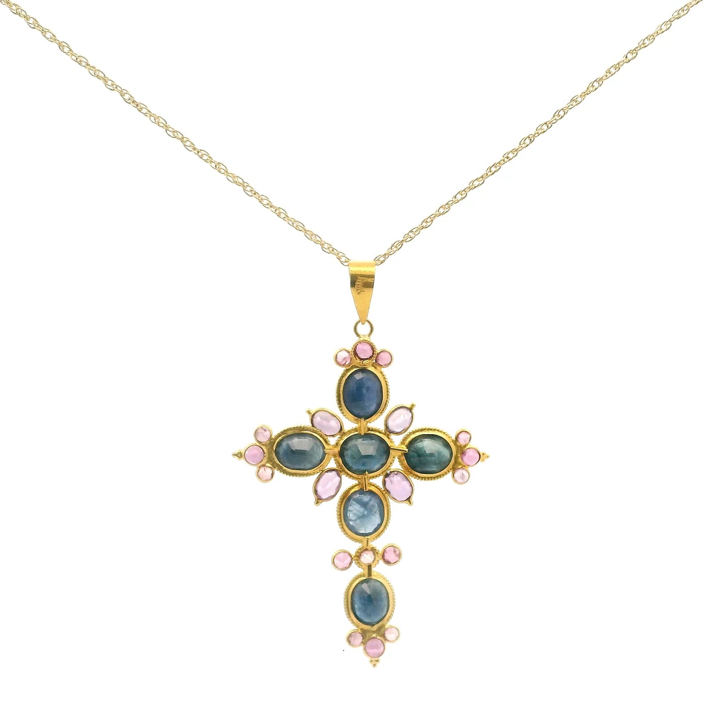 My Spring Garden Cross Necklace 0831555