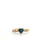Royal Blue Kisses Ring Size 7 0831659