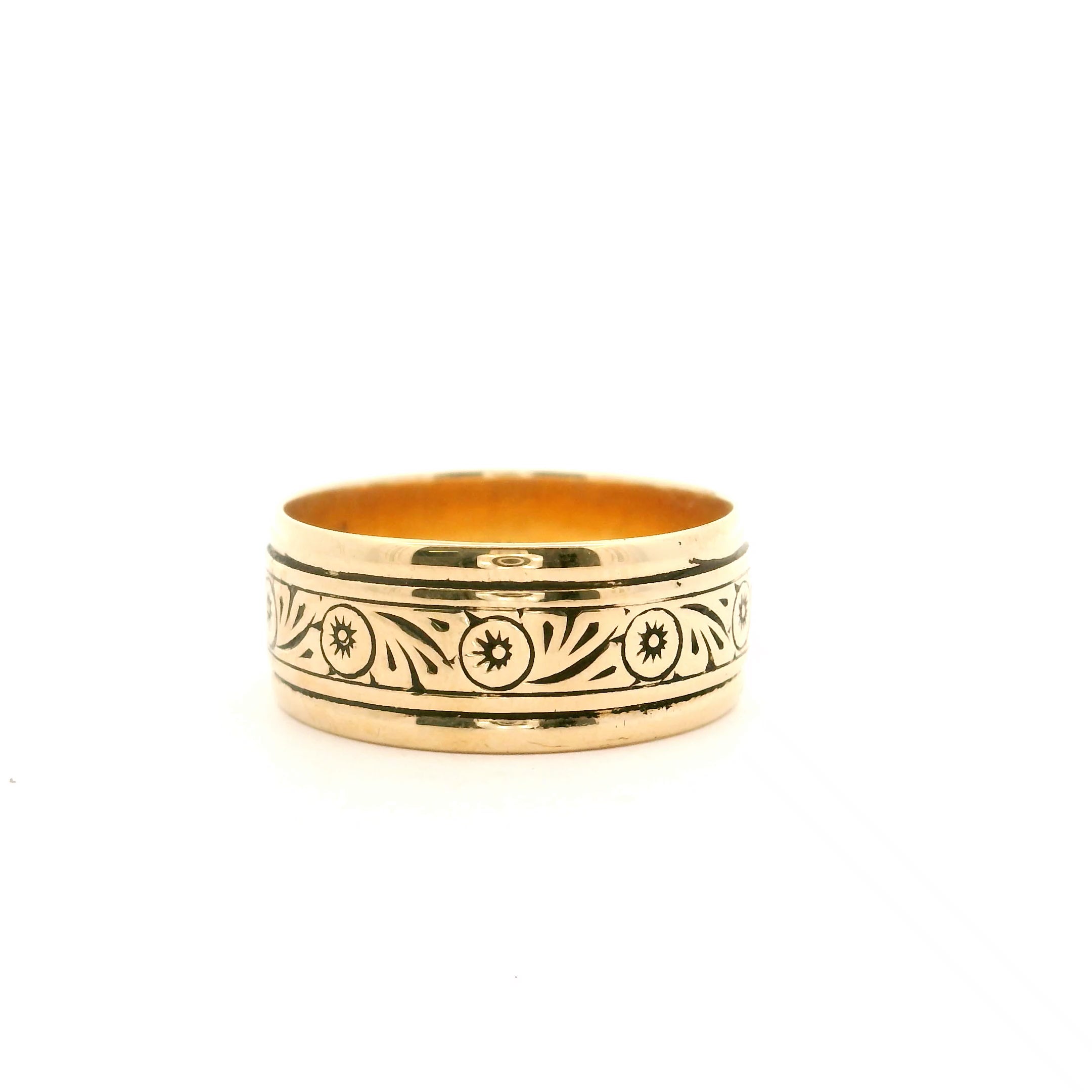 Floral Cigar Band Size 7.5 0832362