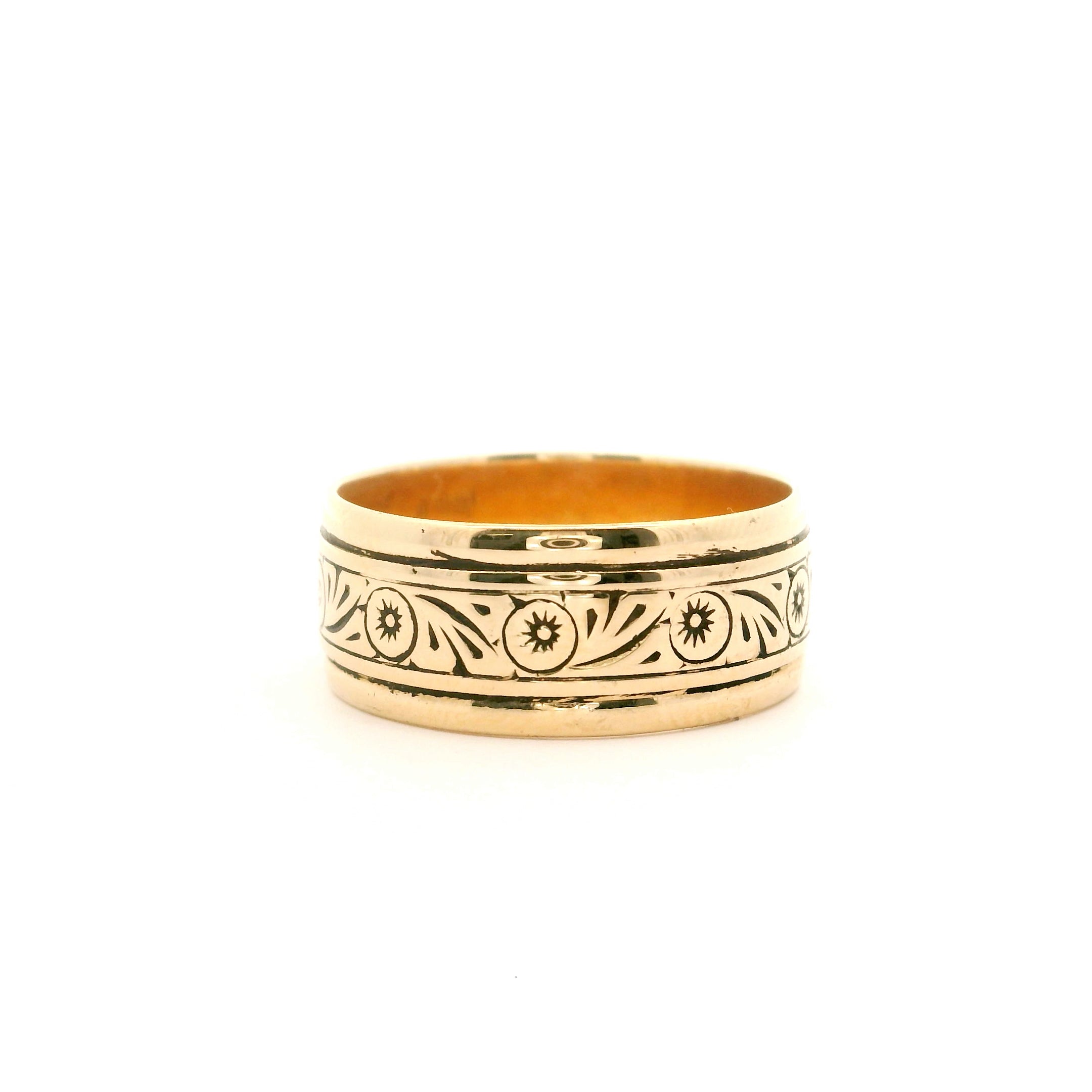 Floral Cigar Band Size 7.5 0832362