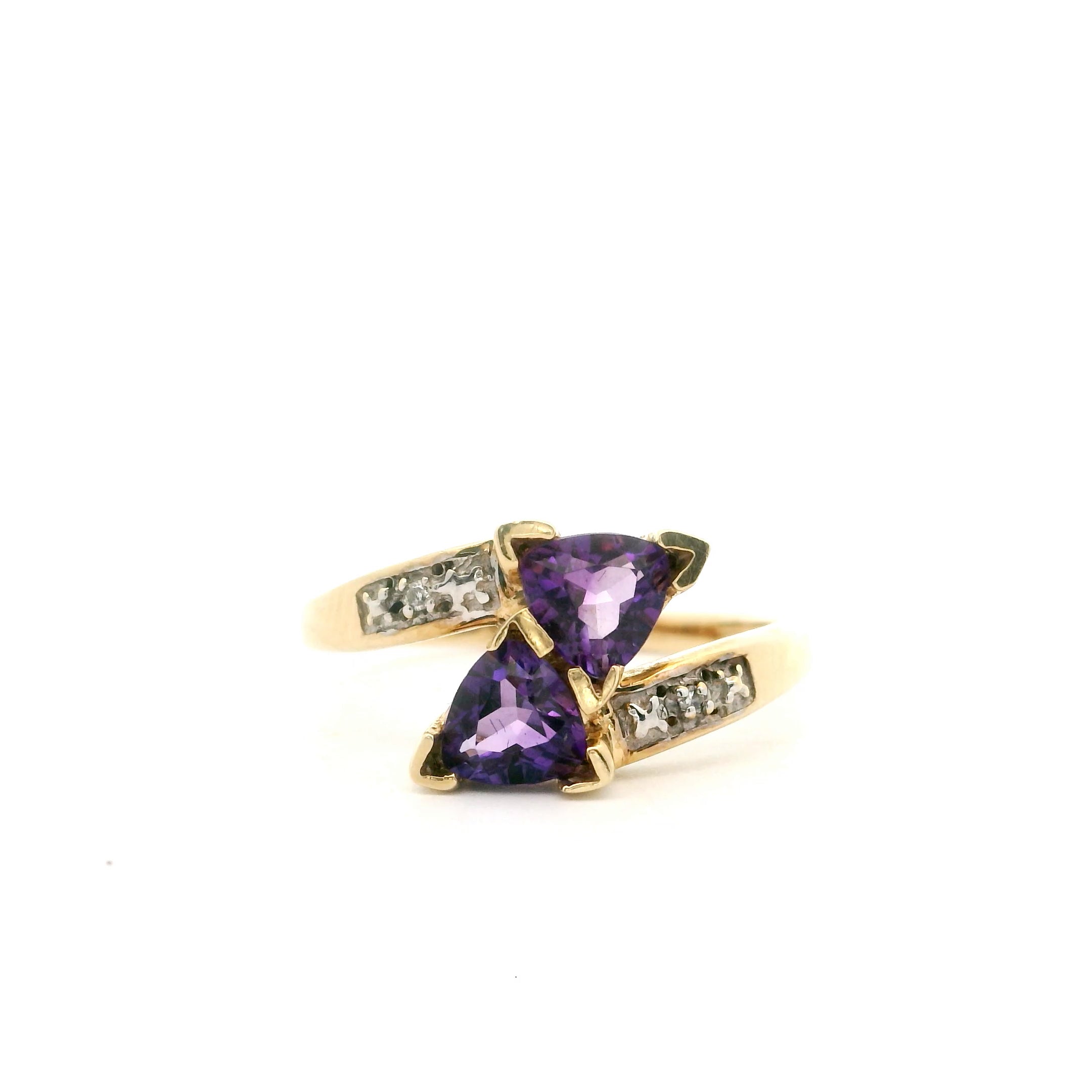 Purple Stardust Ring Size 7 0832984