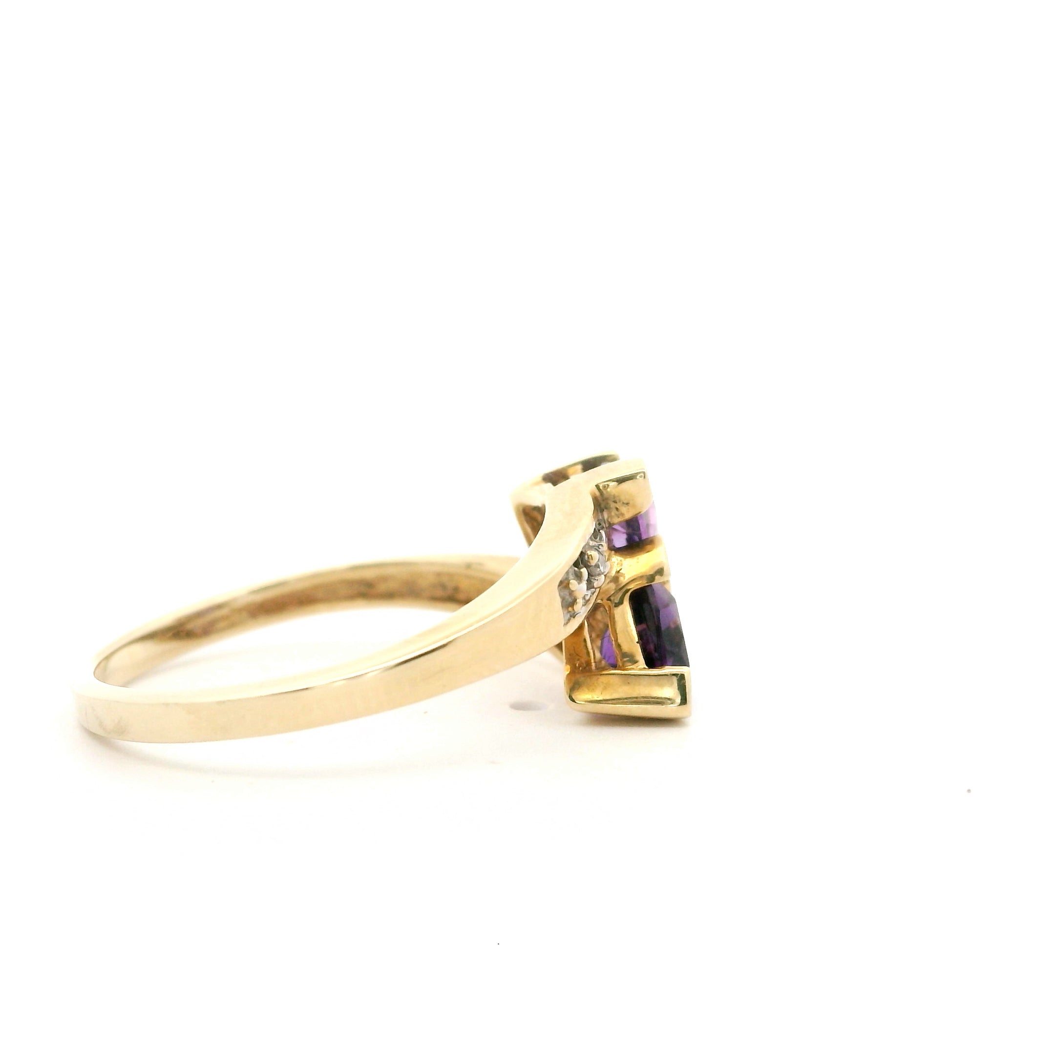 Purple Stardust Ring Size 7 0832984