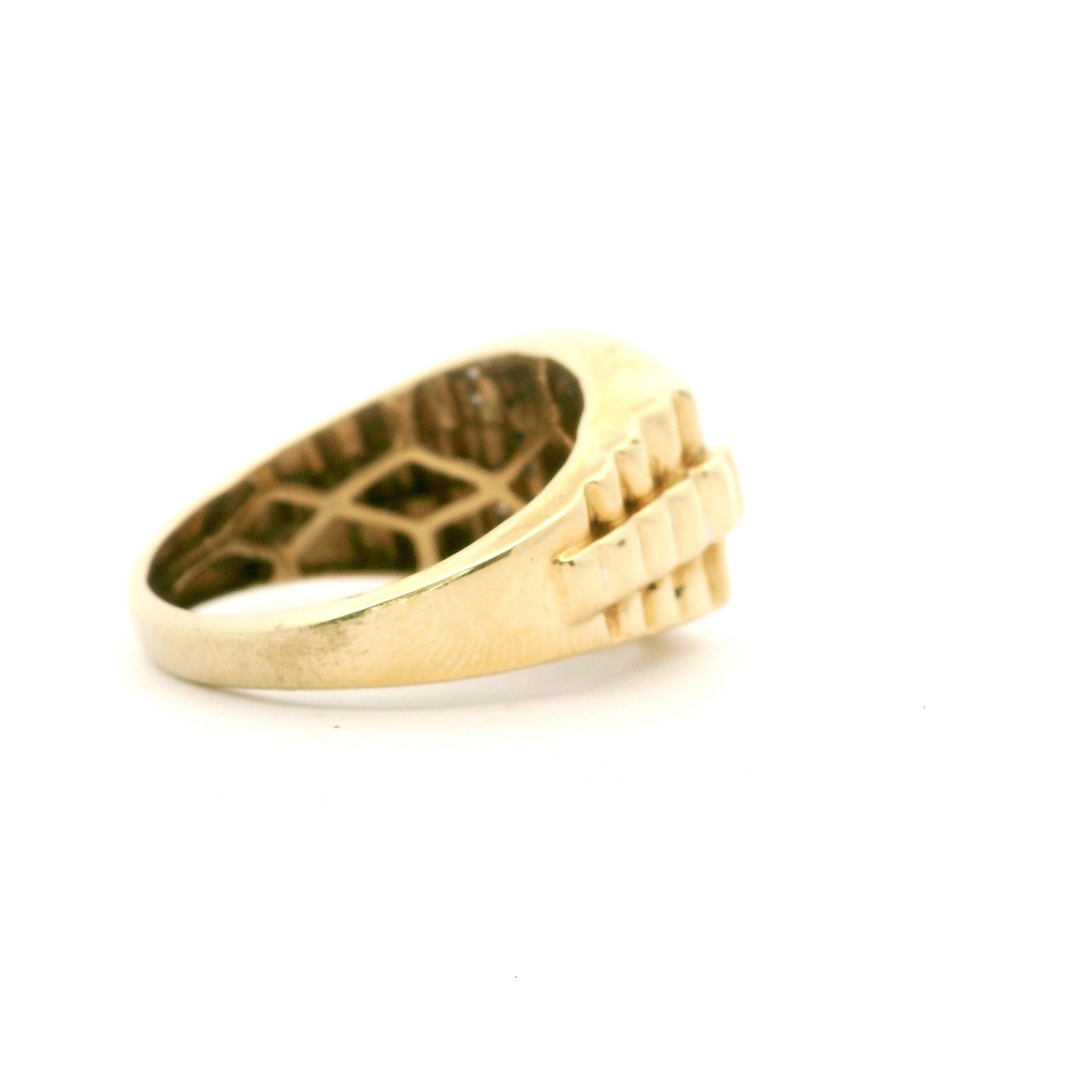 Rolex & Diamond Ring Size 10 0833013