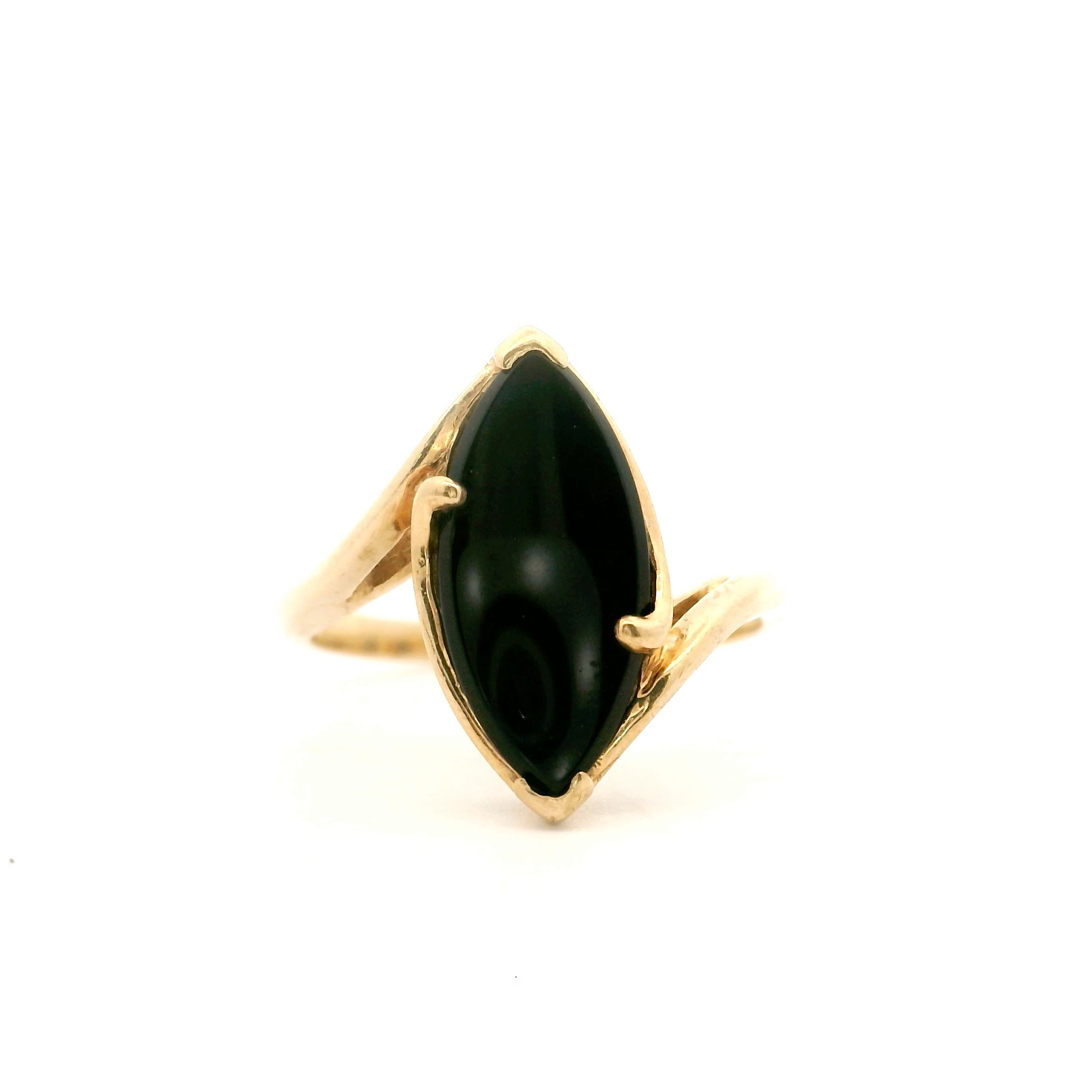 Black Vortex Ring Size 7 0833642
