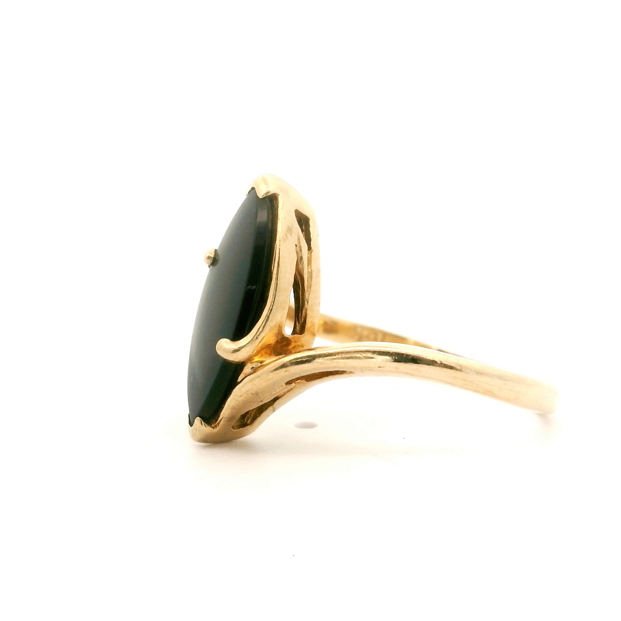 Black Vortex Ring Size 7 0833642