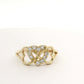 Triple Heart Ring Size 7 0936334-17