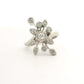 White Wildflower Ring Size 7 0939698-17
