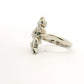White Wildflower Ring Size 7 0939698-17