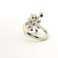 White Wildflower Ring Size 7 0939698-17