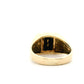 R Signet Ring Size 6.25 0943359