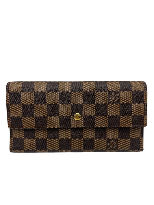 Louis Vuitton Sarah Damier Ebene Wallet #1316061