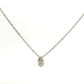 Diamond Tear Necklace 1024304-19