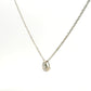 Diamond Tear Necklace 1024304-19