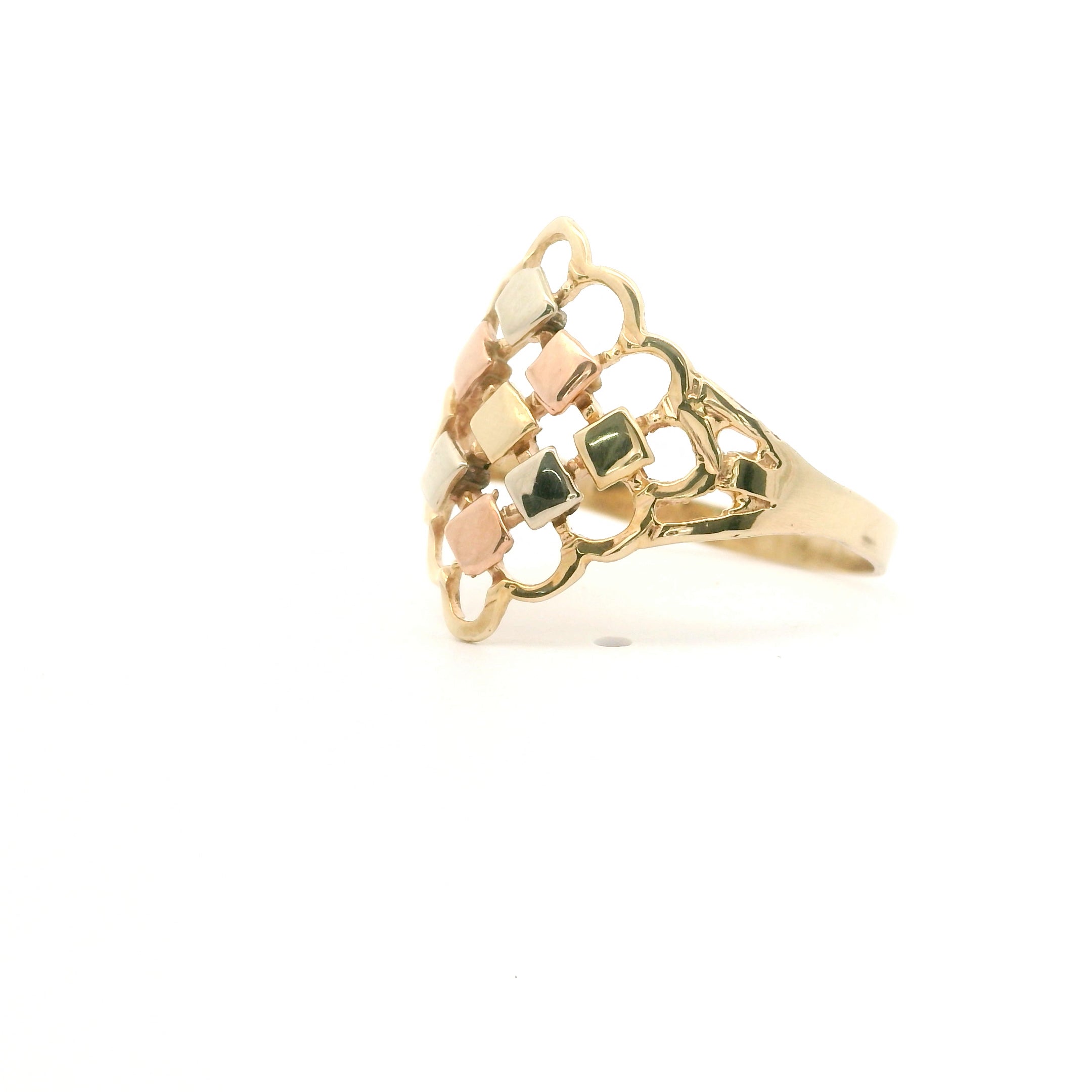 Golden Net Ring Size 8 1025437