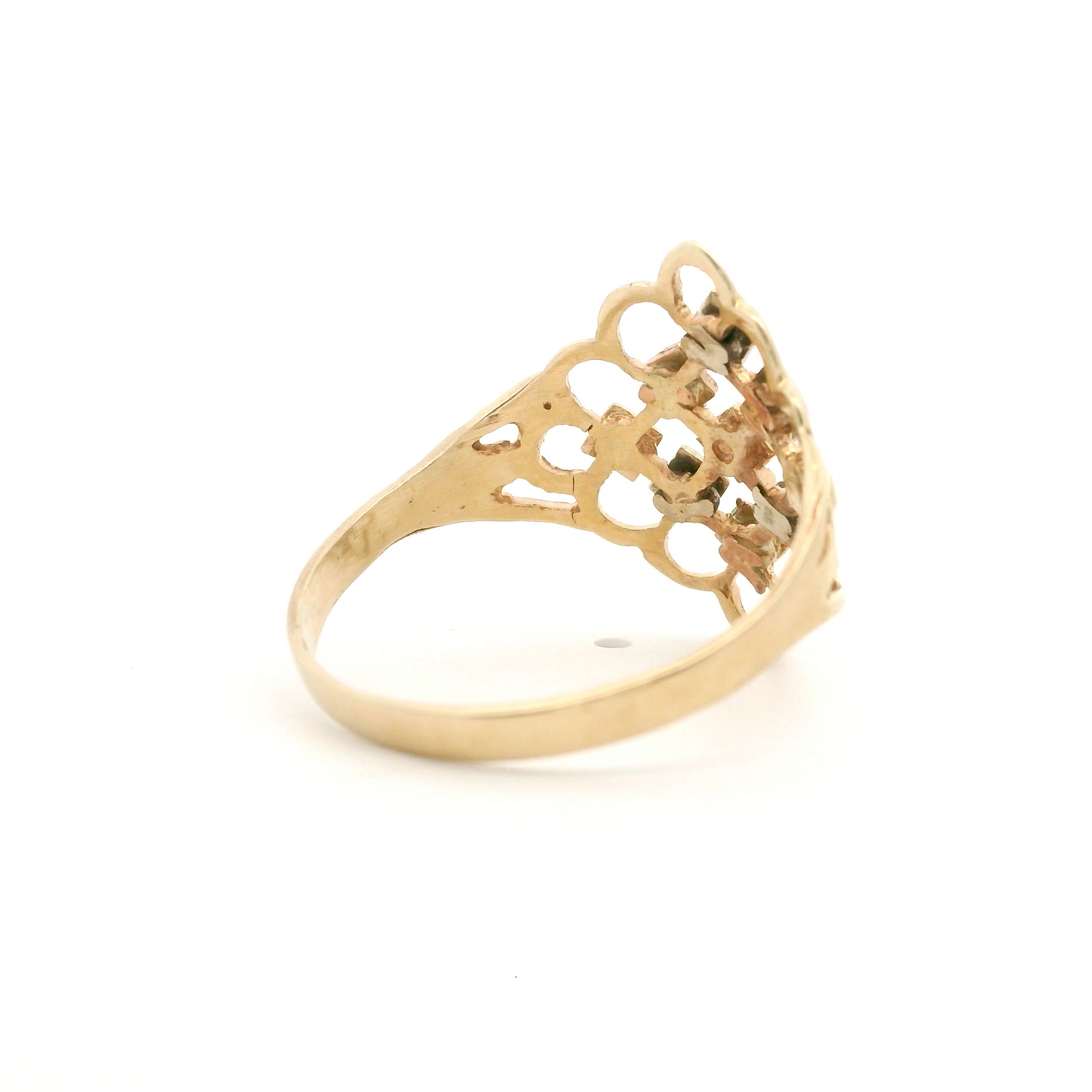 Golden Net Ring Size 8 1025437