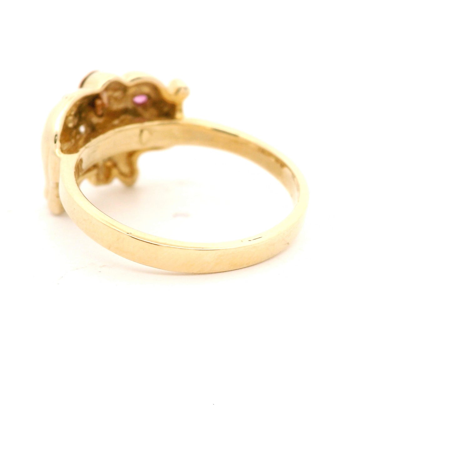 Happy Go Lucky Elephant Ring Size 7 1133145