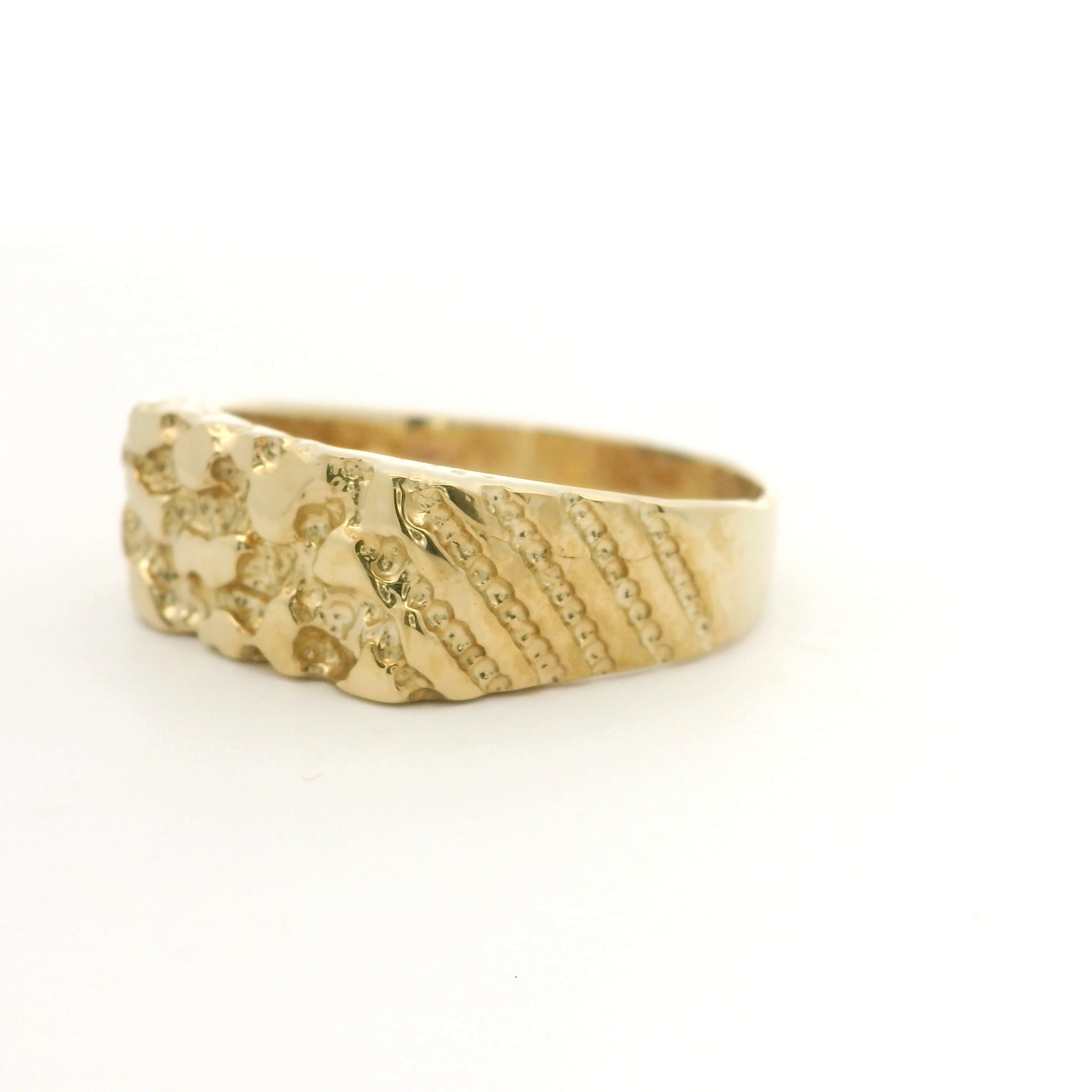 Vintage Nugget Ring Size 8.5 1134113