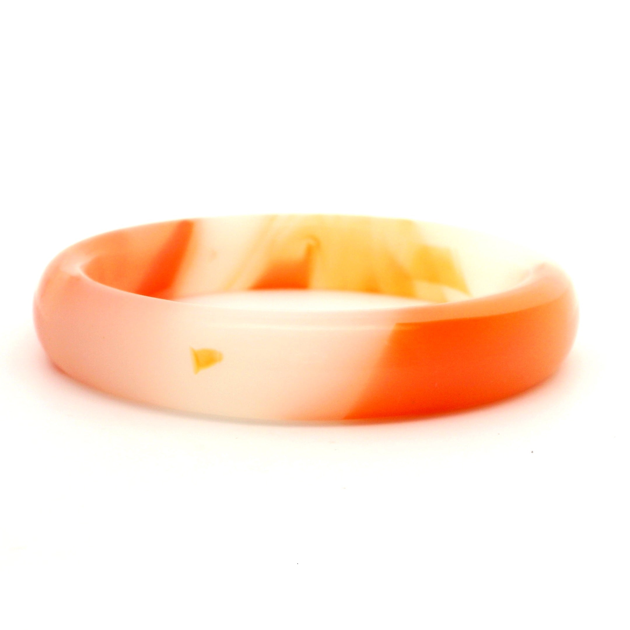 Salmon Jade Bangle 1220396