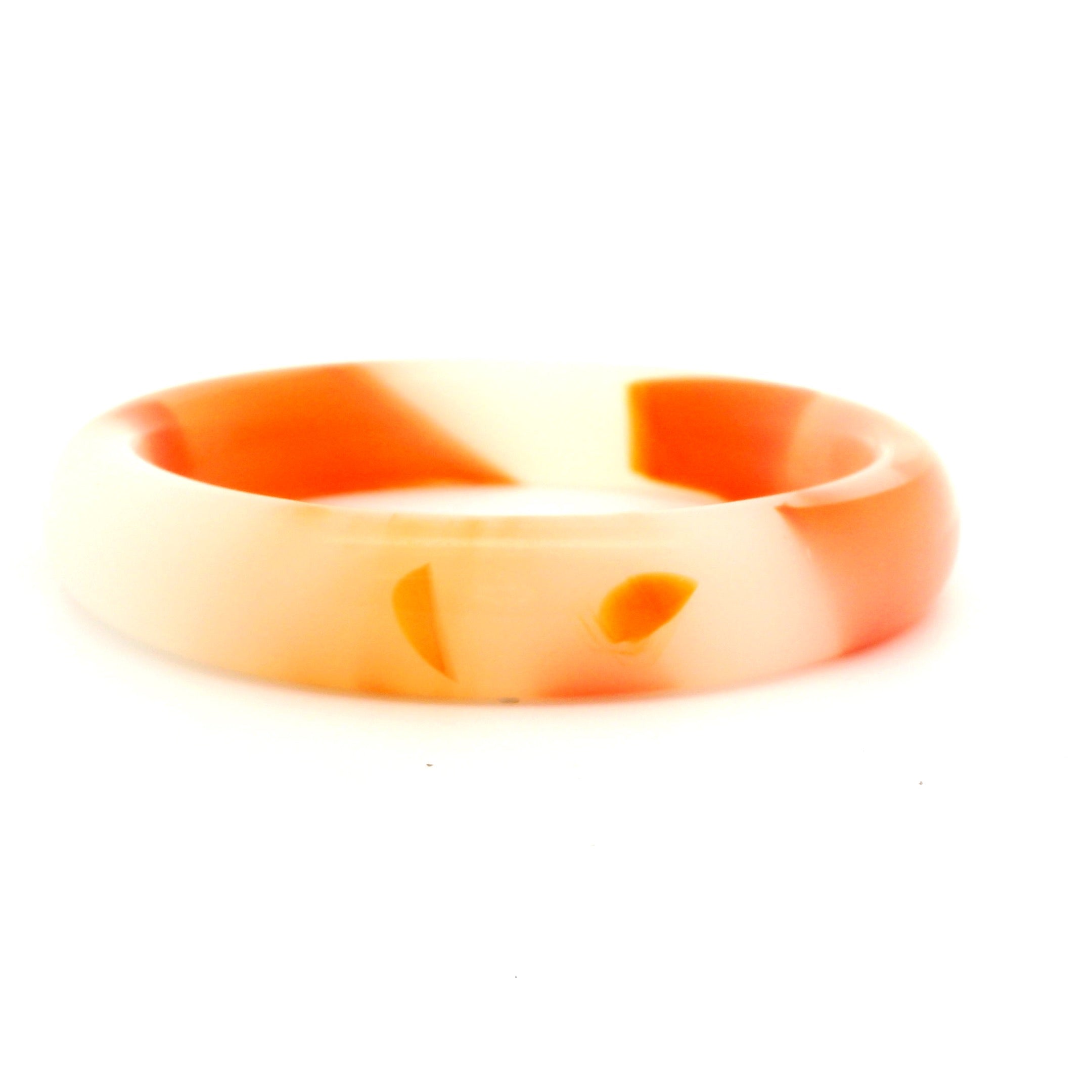 Salmon Jade Bangle 1220396