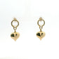 Puff Heart Dangle Earrings 1415496