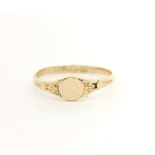 Baby Signet Ring Size 2 1416302