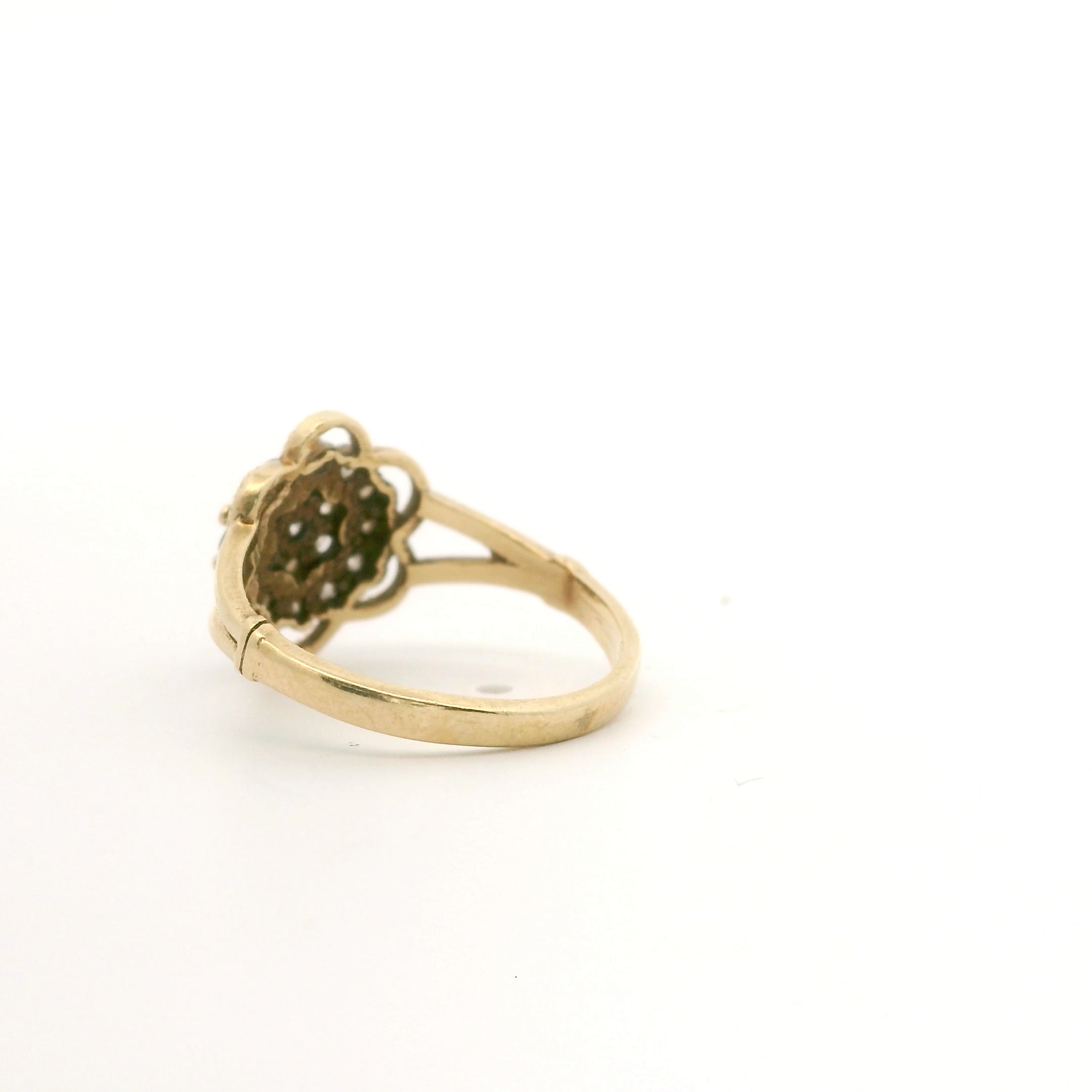 Victorian Flower Ring Size 4 1504107